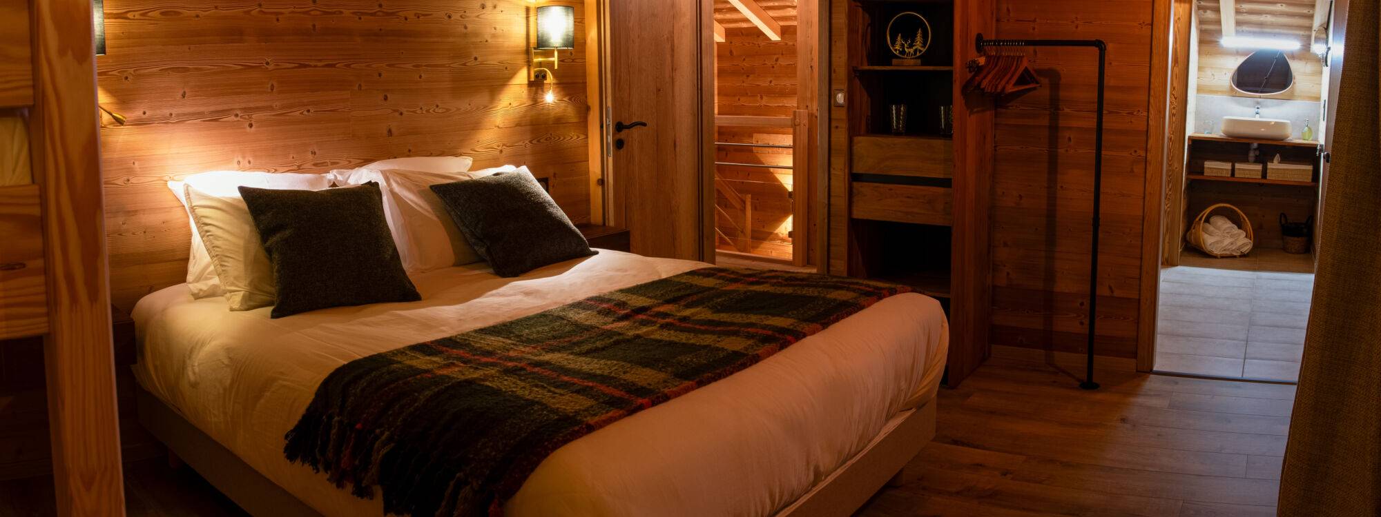 Chalet avec spa et sauna : hébergement touristique familial dans les Vosges à Le Saulcy vers Strasbourg Châtenois