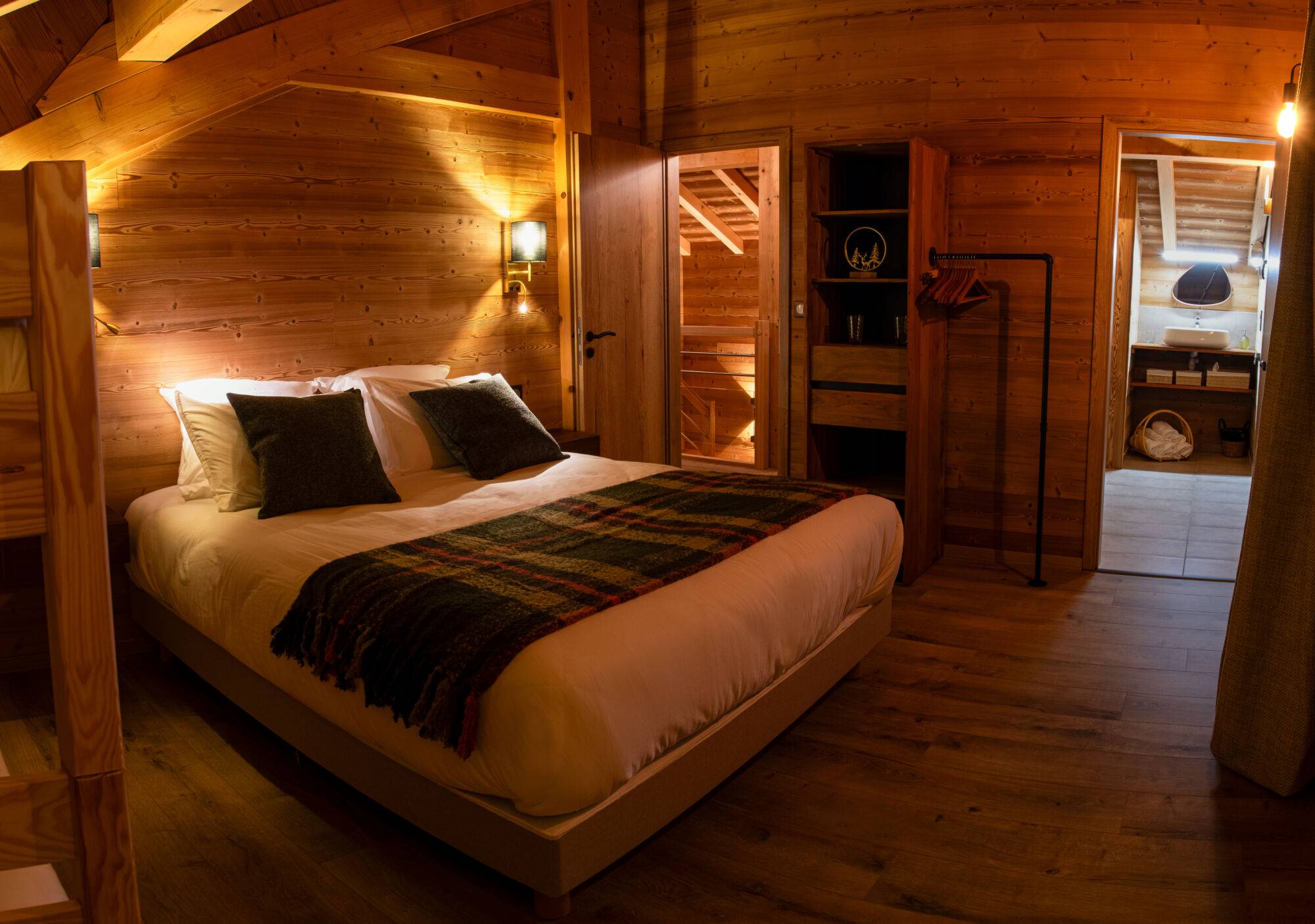 Chalet avec spa et sauna : hébergement touristique familial dans les Vosges à Le Saulcy vers Strasbourg Châtenois