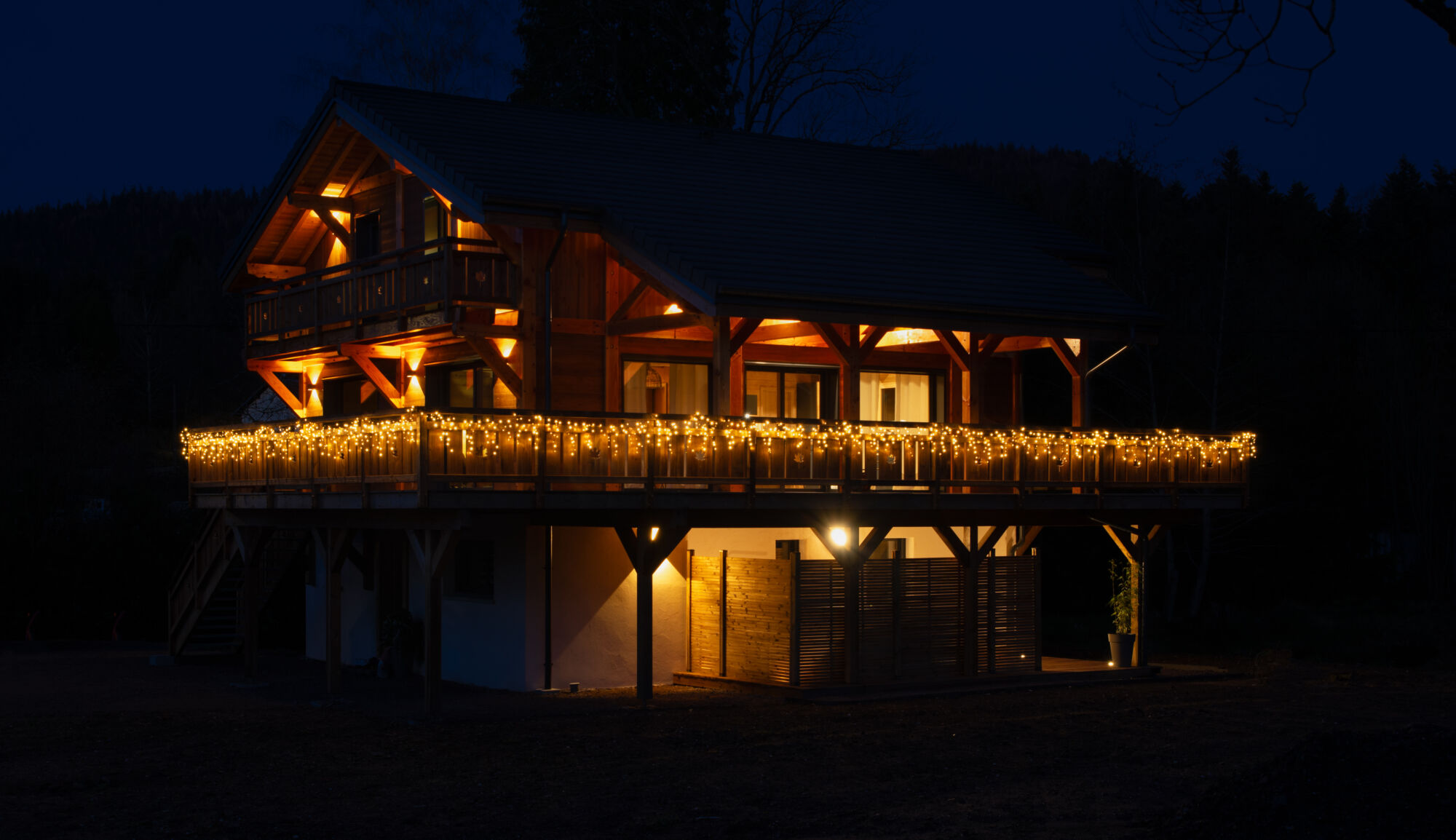 CHALET OSERAIE EXTERIEUR_4 | Chalet de l'Oseraie Le chalet Raon-l'Étape 1