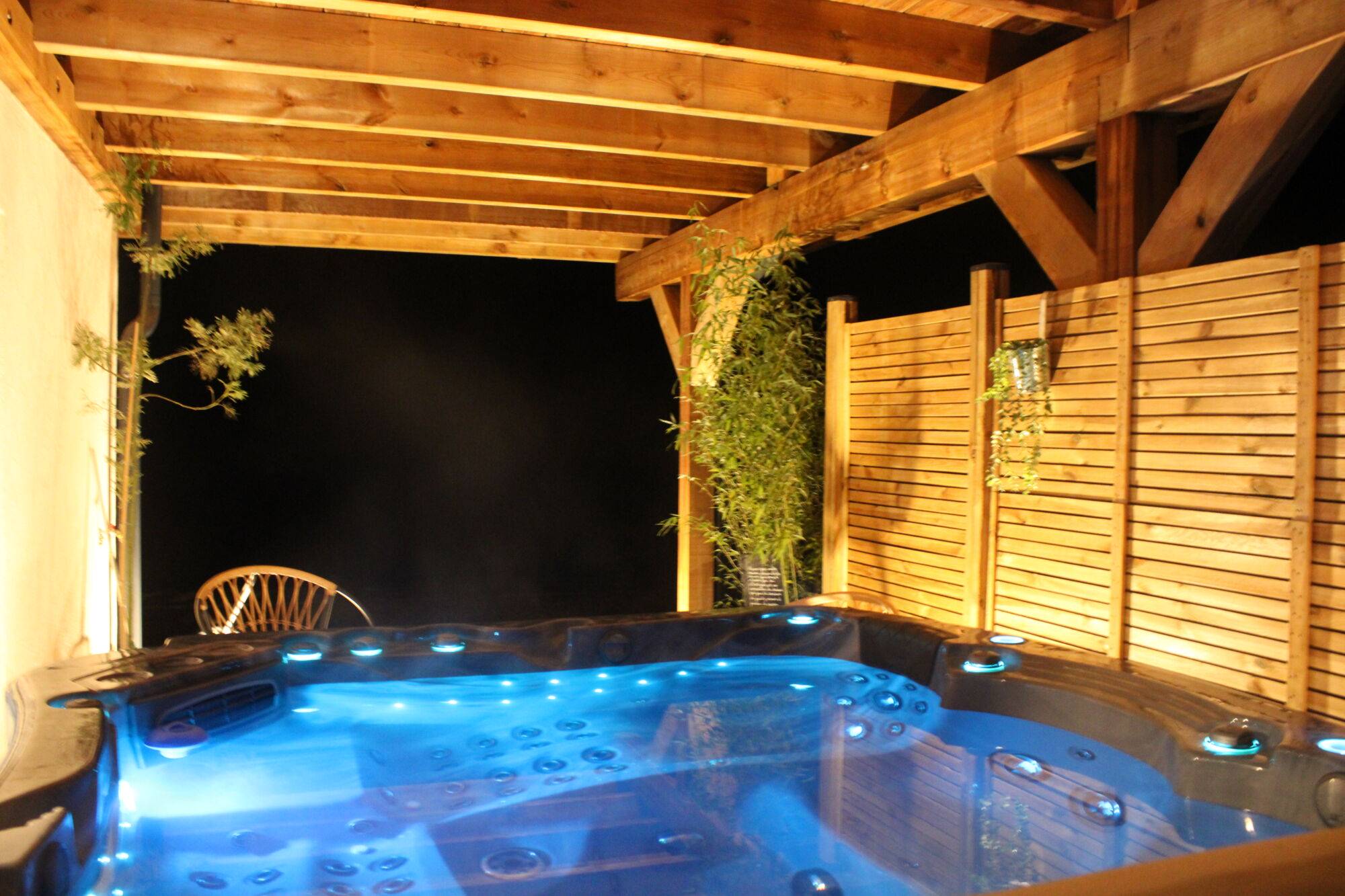 IMG_2025 | Chalet de l'Oseraie Chalet spa et sauna privatif dans les Vosges : espace détente avec jacuzzi, fitness, sauna et billard dans les Vosges Sainte-Marie-aux-Mines 0