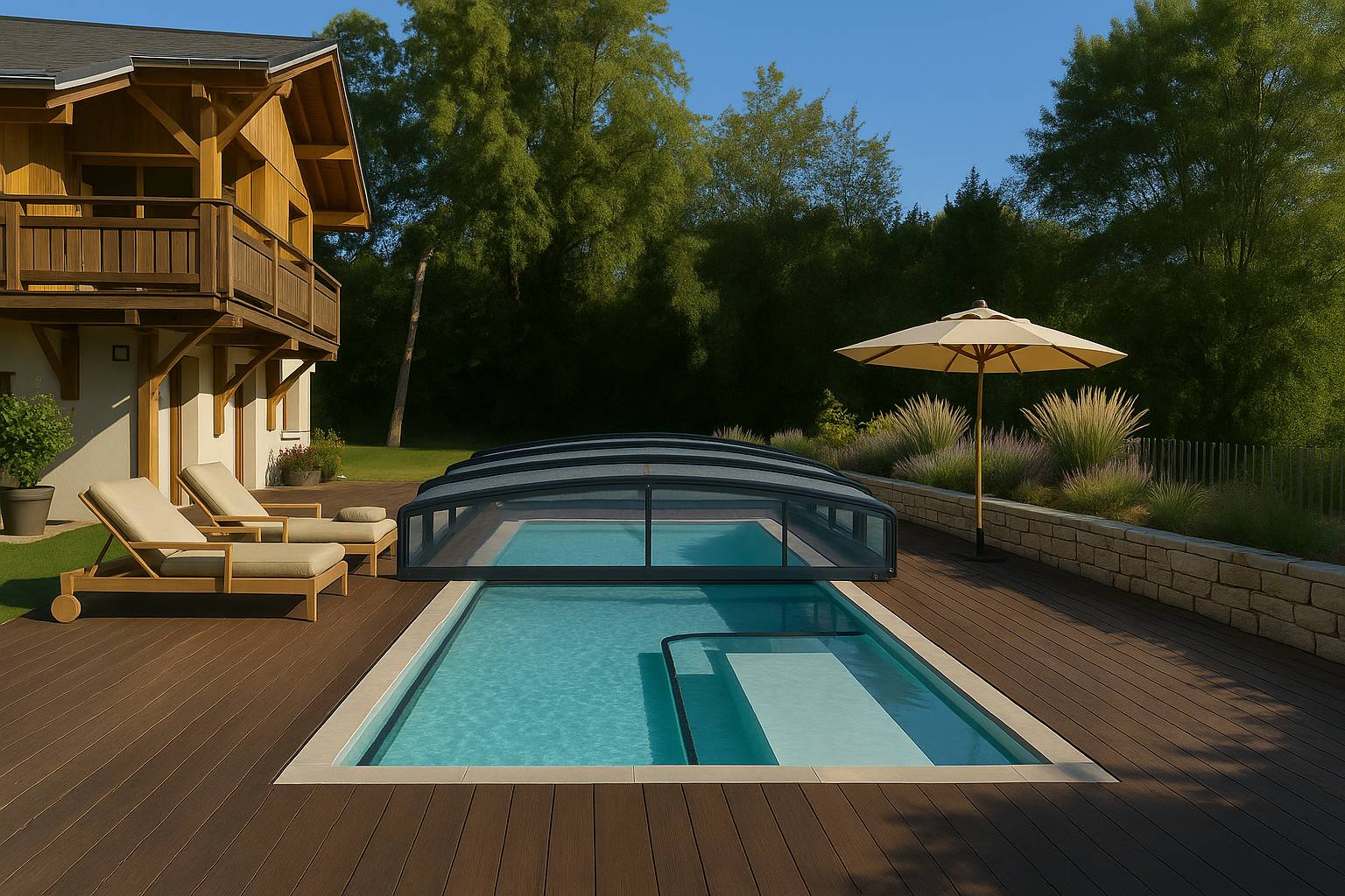 Piscine au Chalet de l’Oseraie | Vosges 2026 Saint-Dié-des-Vosges 5